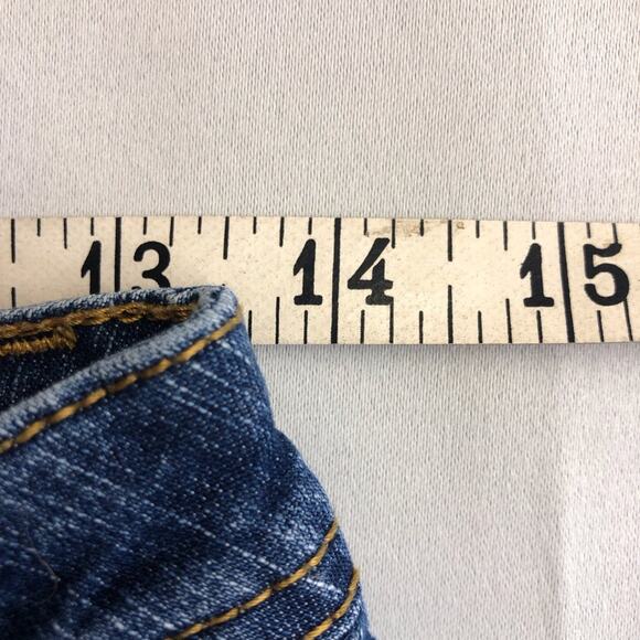 Y2k Phat Fashions Silver Label Jeans Flare Leg Iconic Cat Logo on back pocket - Picture 9 of 16